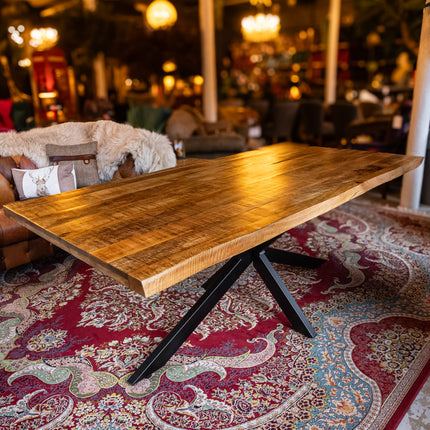Hawthorn Mango Industrial Dining Table (Various Sizes)