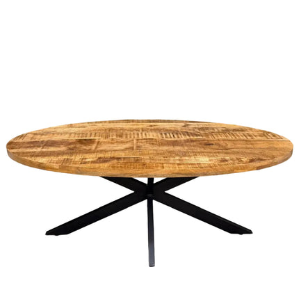 Hawthorn Mango Industrial Dining Table (Various Sizes)