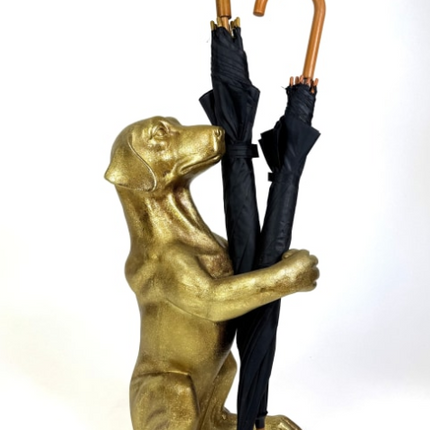 Antique Helpful Hound Umbrella Stand - New