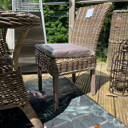 Henfry Rattan Outdoor Garden Dining Chair