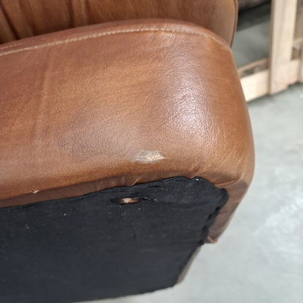 Henley 4 Seater Chesterfield Sofa in Hand Antiqued Buffalo Leather - Factory Seconds