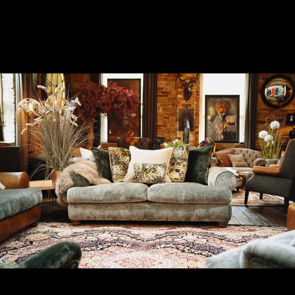 Hepburn 4 Seater Sofa Scatter Back