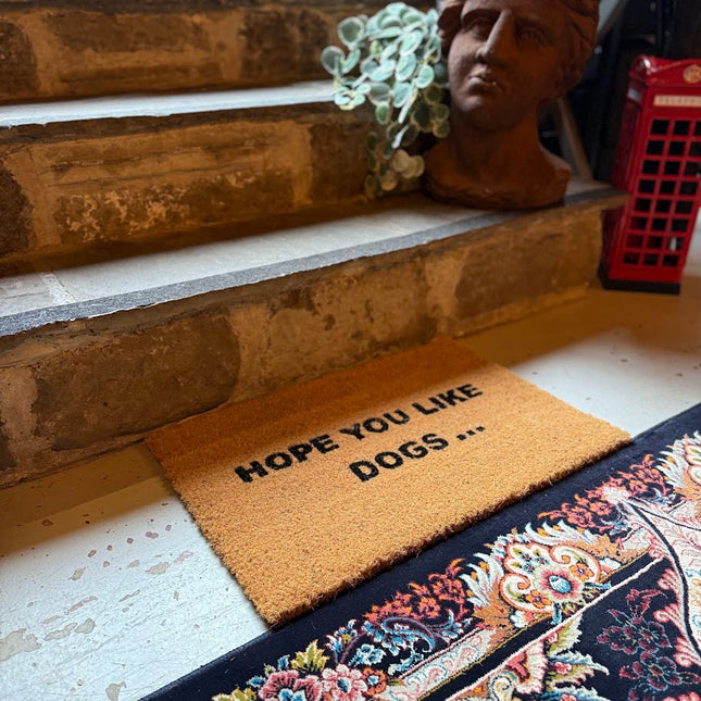 Hope You Like Dogs Doormat