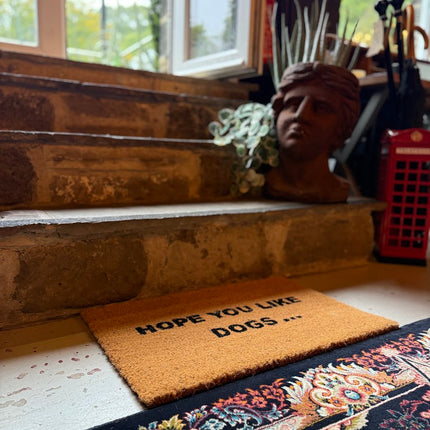 Hope You Like Dogs Doormat