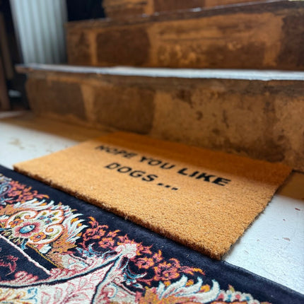 Hope You Like Dogs Doormat