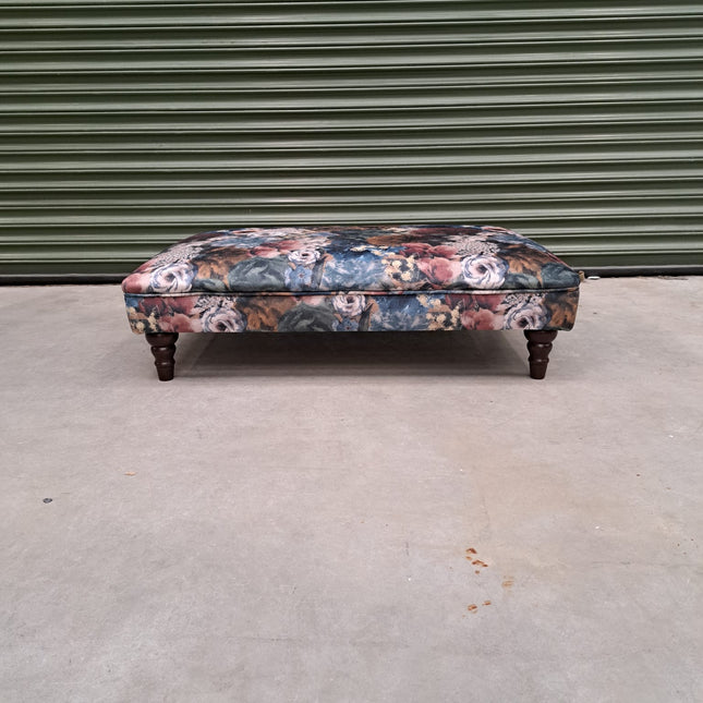 Howard Footstool in Secret Garden Velvet- Clearance