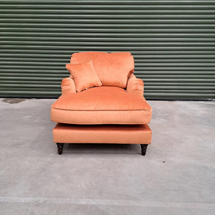 Howard Lounger in Festival Rust - Clearance