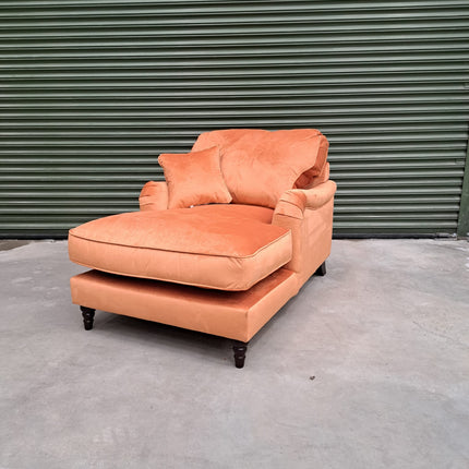 Howard Lounger in Festival Rust - Clearance