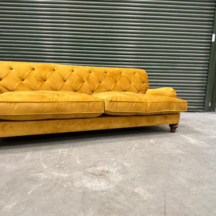 Monty 4 Seater in Yellow Mustard