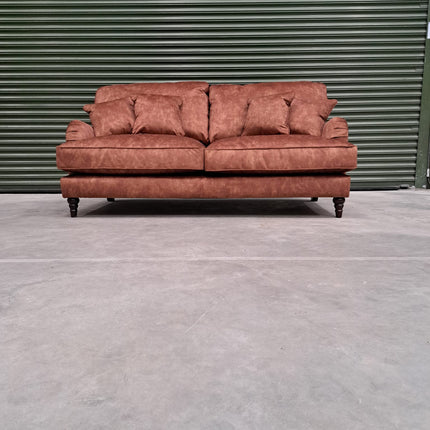 Howard 3 Seater Sofa in Sublime Rust - Clearance