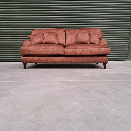 Howard 3 Seater Sofa in Sublime Rust - Clearance