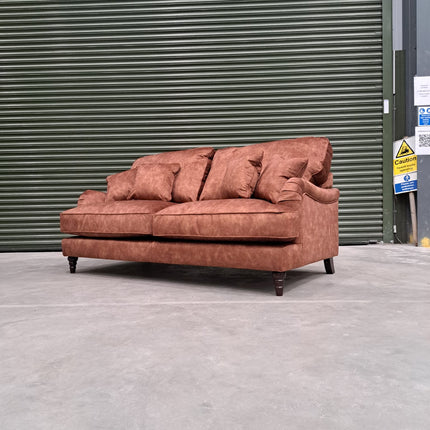 Howard 3 Seater Sofa in Sublime Rust - Clearance