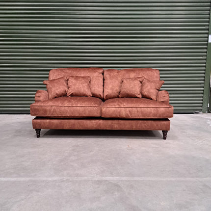 Howard 3 Seater Sofa in Sublime Rust - Clearance