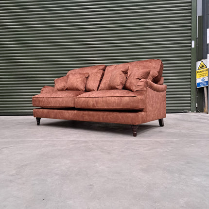 Howard 3 Seater Sofa in Sublime Rust - Clearance