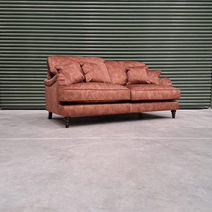 Howard 3 Seater Sofa in Sublime Rust - Clearance