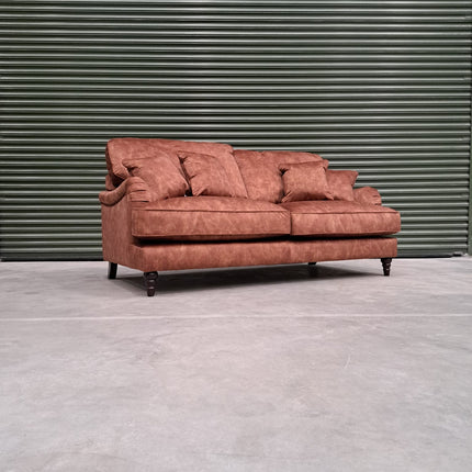 Howard 3 Seater Sofa in Sublime Rust - Clearance