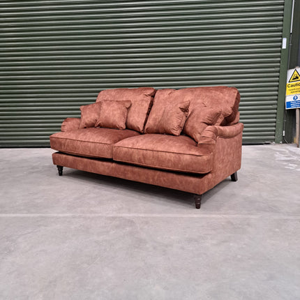 Howard 3 Seater Sofa in Sublime Rust - Clearance