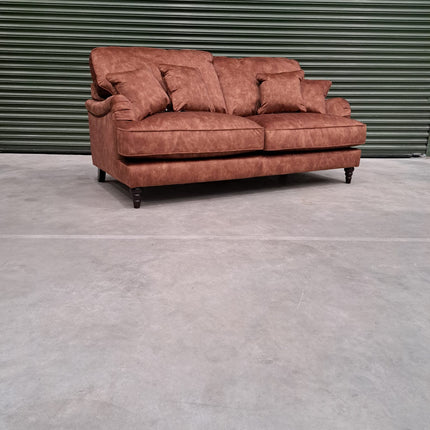 Howard 3 Seater Sofa in Sublime Rust - Clearance