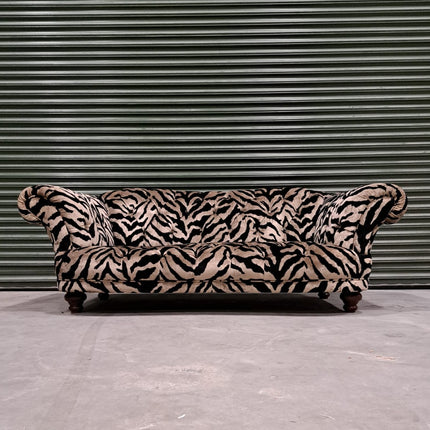 Oskar 3 Seater Sofa in Zebra Cream - Clearance