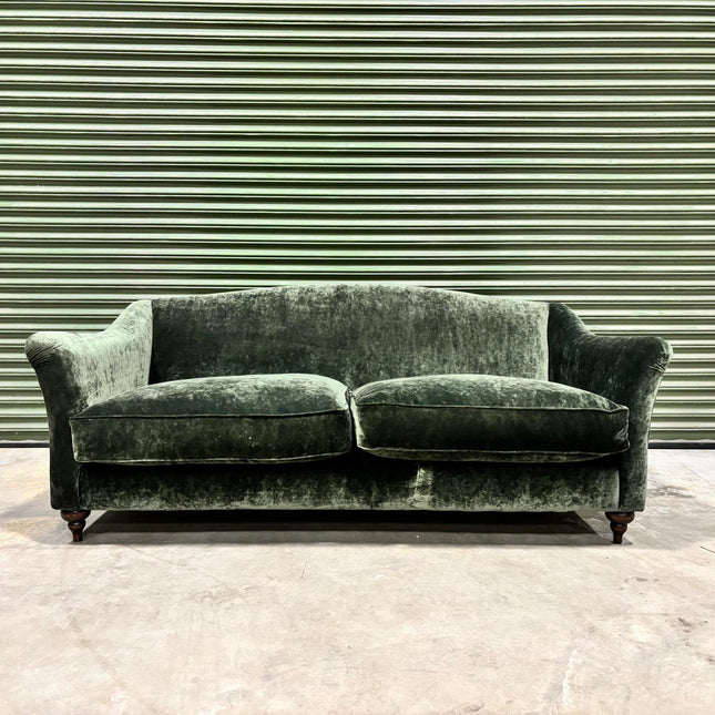 Lamour 3 Seater Sofa in Opium Emerald - Clearance - factory second