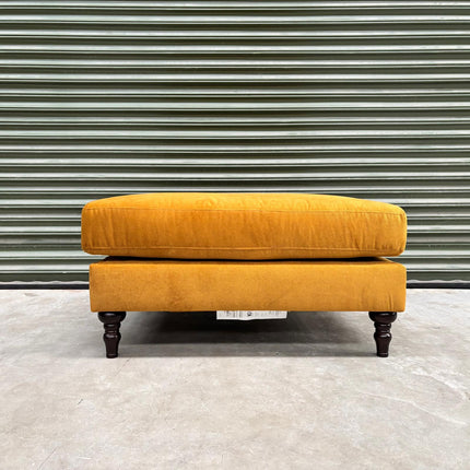 Verity Footstool in Kronos Gold - Clearance
