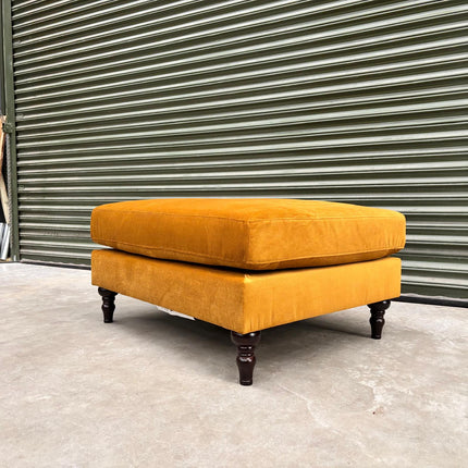 Verity Footstool in Kronos Gold - Clearance