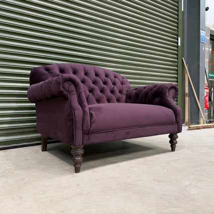 Mayfair Snuggler in Plush Plum - Clearance