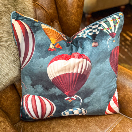 Cushion Limited Edition in Hot Air Balloon Feather Filled - Clearance