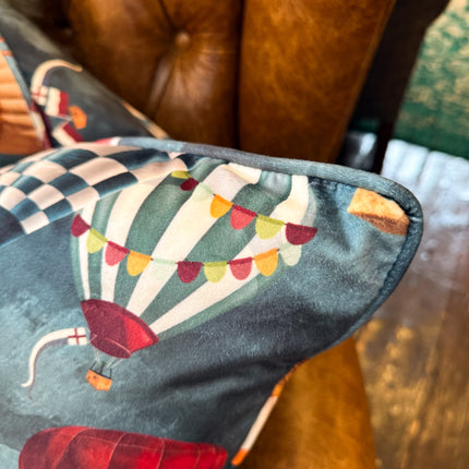 Cushion Limited Edition in Hot Air Balloon Feather Filled - Clearance
