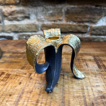 Peeled Glam Banana Candle Holder