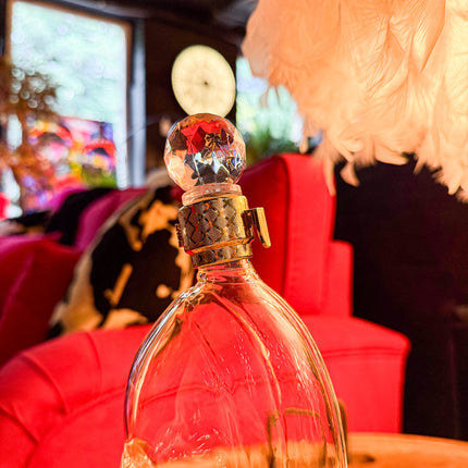 High-Heel Glass Shoe Decanter