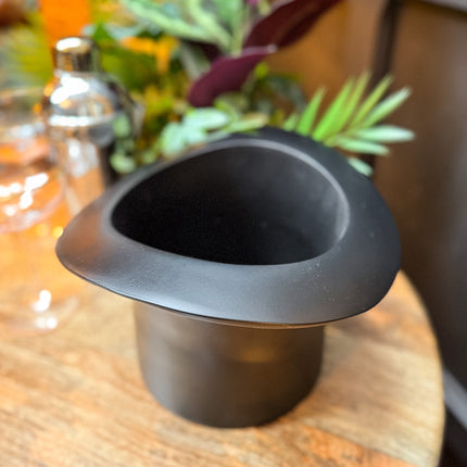 Black Top Hat Ice Bucket Wine Cooler
