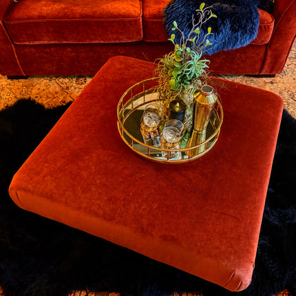 Hartington Footstools in Richmond Velvet