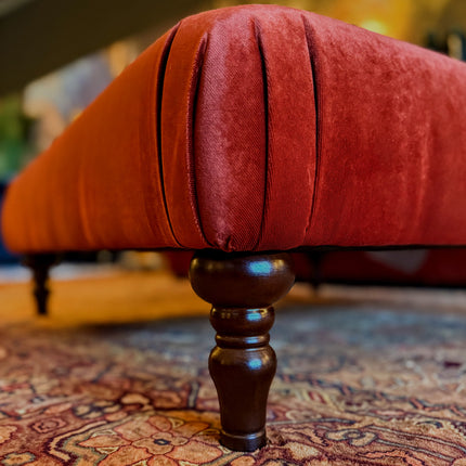 Hartington Footstools in Richmond Velvet