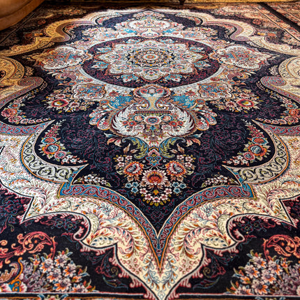 Rug Vintage Black (Various Sizes)