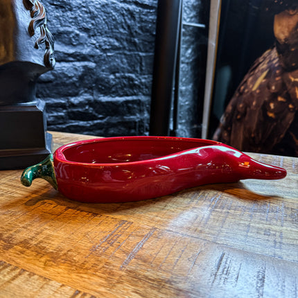 Red Chilli Pepper Serving Dish