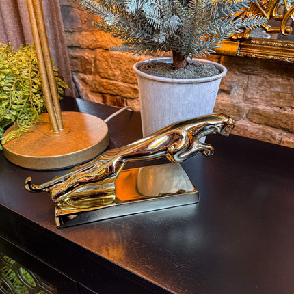 Gold Jaguar Statue