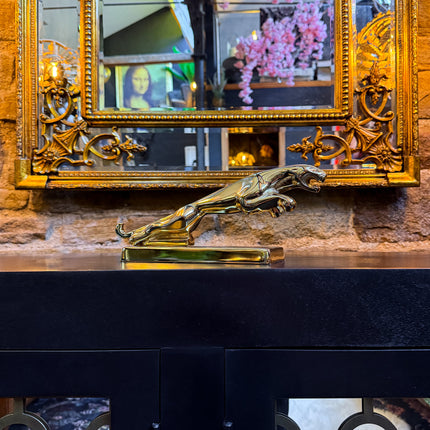 Gold Jaguar Statue