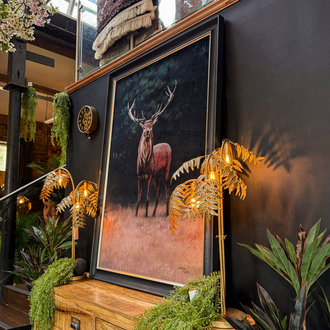 Wellington Stag Wall Art (Various Sizes)