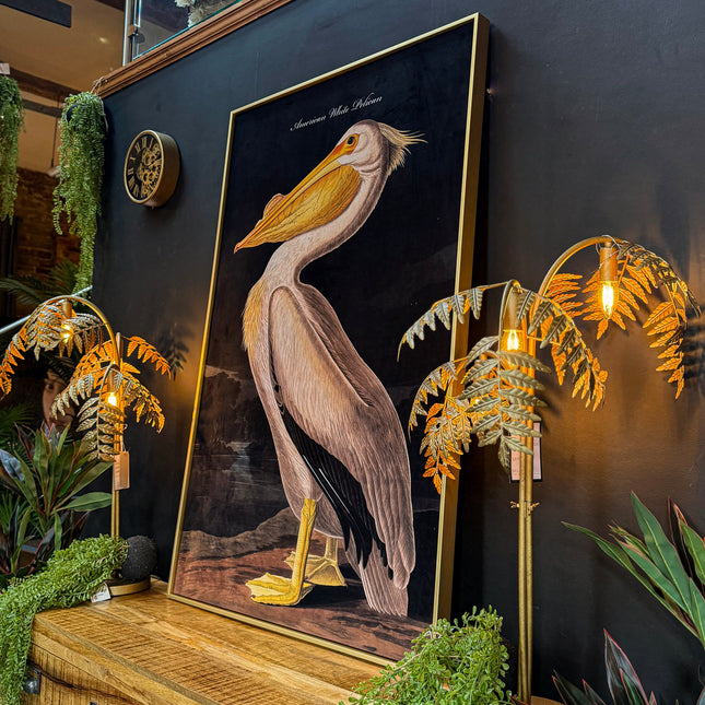 White Pelican Canvas Wall Art (Various Sizes)