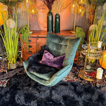 Austin Egg Chair in Plush Velvet - New