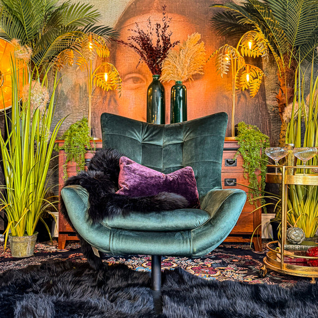 Austin Egg Chair in Plush Velvet - New