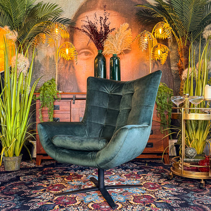 Austin Egg Chair in Plush Velvet - New