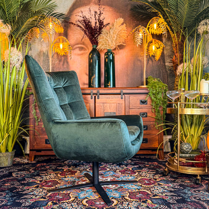 Austin Egg Chair in Plush Velvet - New