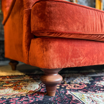 Monty High Back Chesterfield Sofa in Opulence Velvet