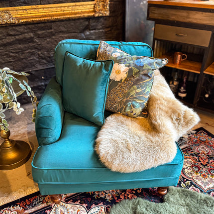 Albert Armchair in Plush Velvet