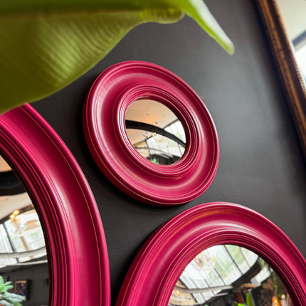 Pulse Round Bevelled Wall Mirror