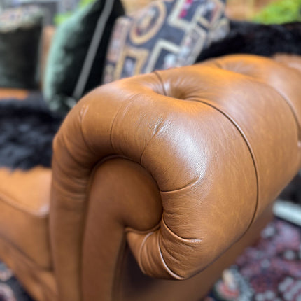 Bertie Chesterfield in Leather