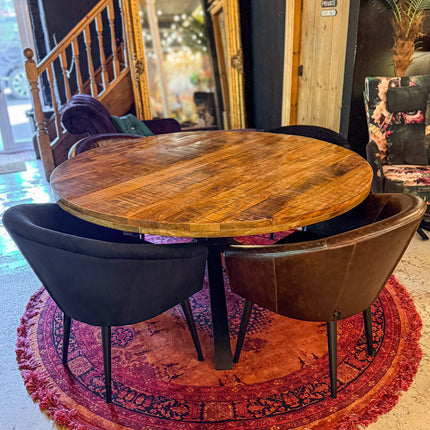 Dining Table Industrial Round (Various Sizes)