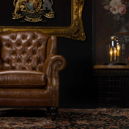 Bertie Chesterfield Wing Chair